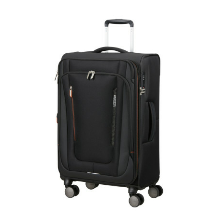 American Tourister WANDERLITE SPINNER M EXP TSA SHADOW BLACK