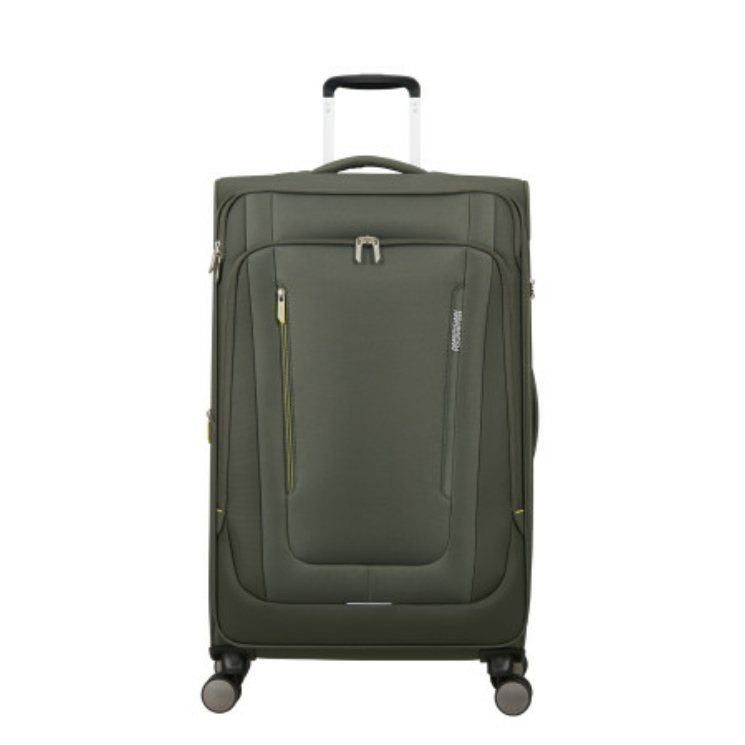 American Tourister WANDERLITE SPINNER L EXP TSA TMAVÁ KHAKI