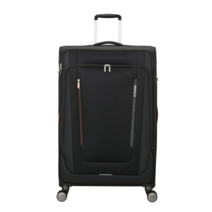 American Tourister WANDERLITE SPINNER L EXP TSA SHADOW BLACK