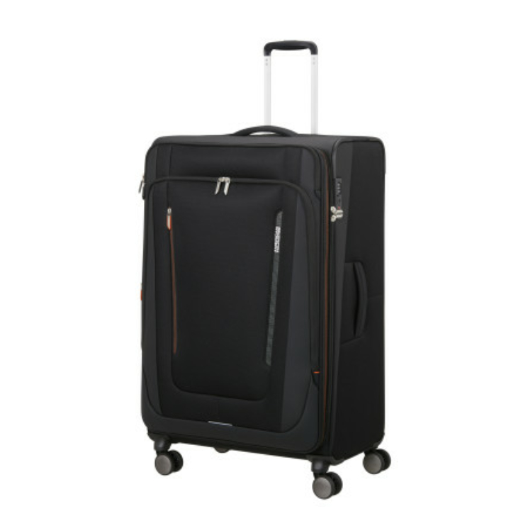 American Tourister WANDERLITE SPINNER L EXP TSA SHADOW BLACK