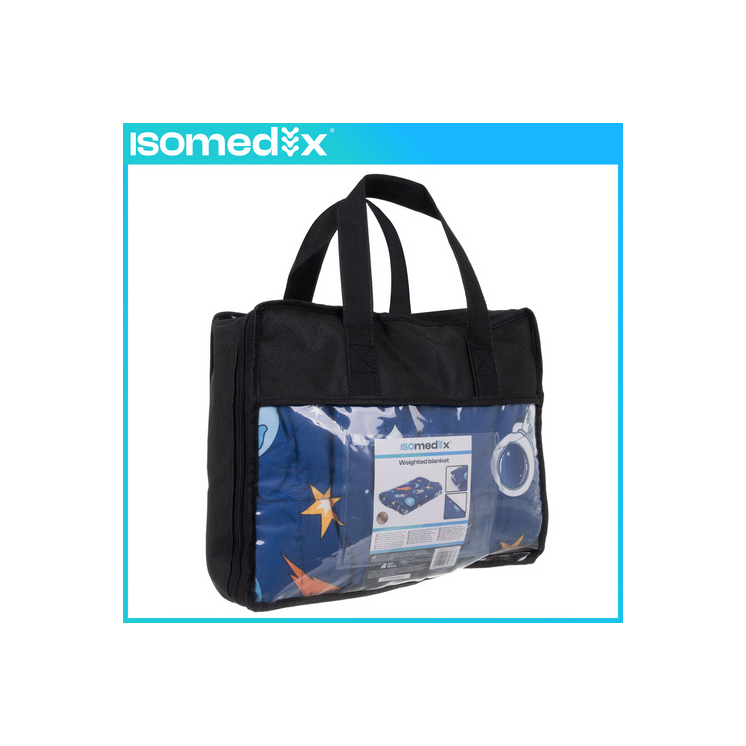 ISOMEDIX senzorická vážená mäkká deka 200 x 150 cm – 4 kg