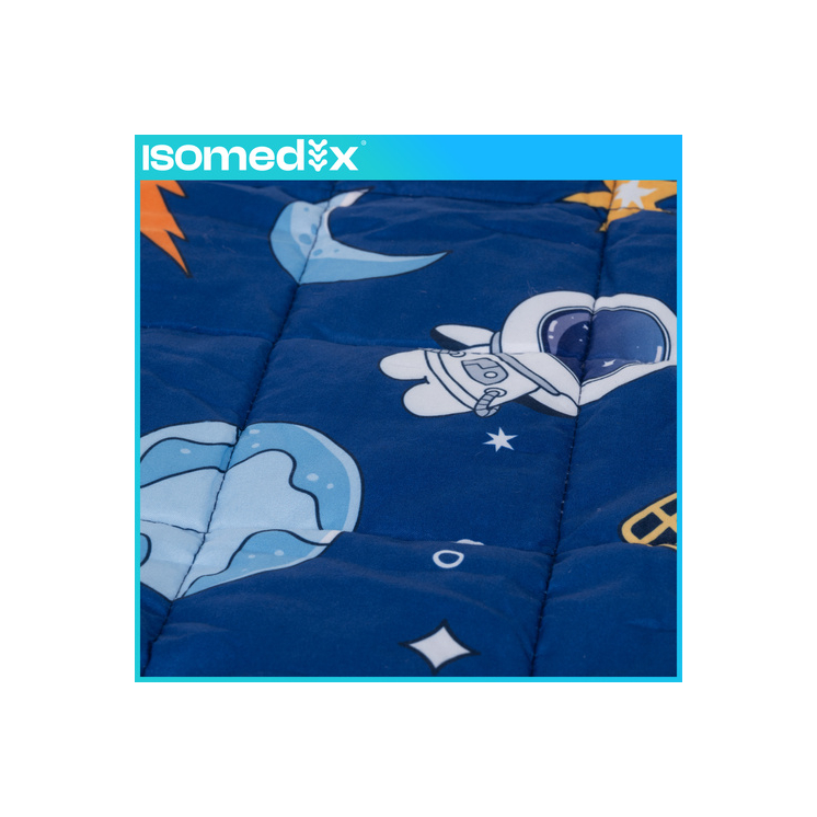 ISOMEDIX senzorická vážená mäkká deka 200 x 150 cm – 4 kg