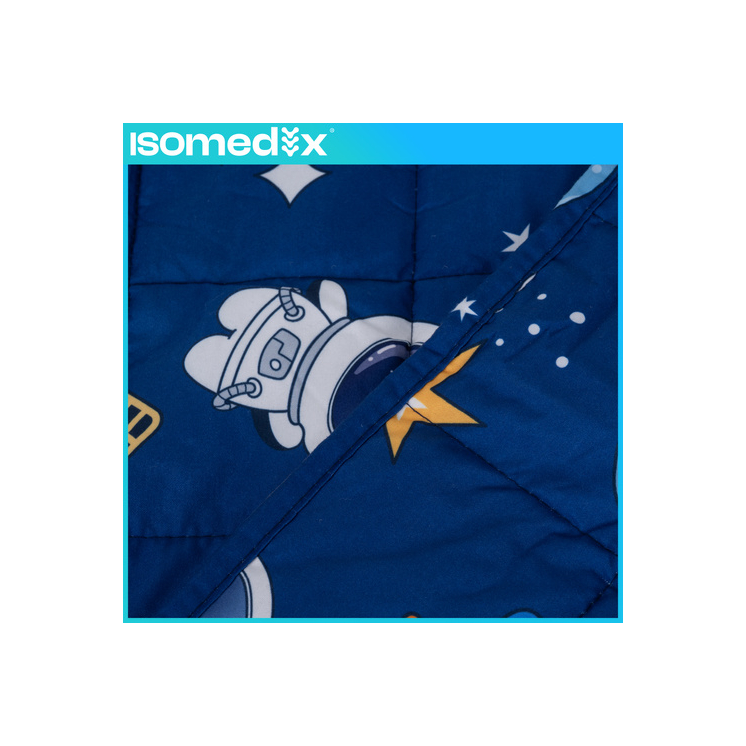 ISOMEDIX senzorická vážená mäkká deka 200 x 150 cm – 4 kg