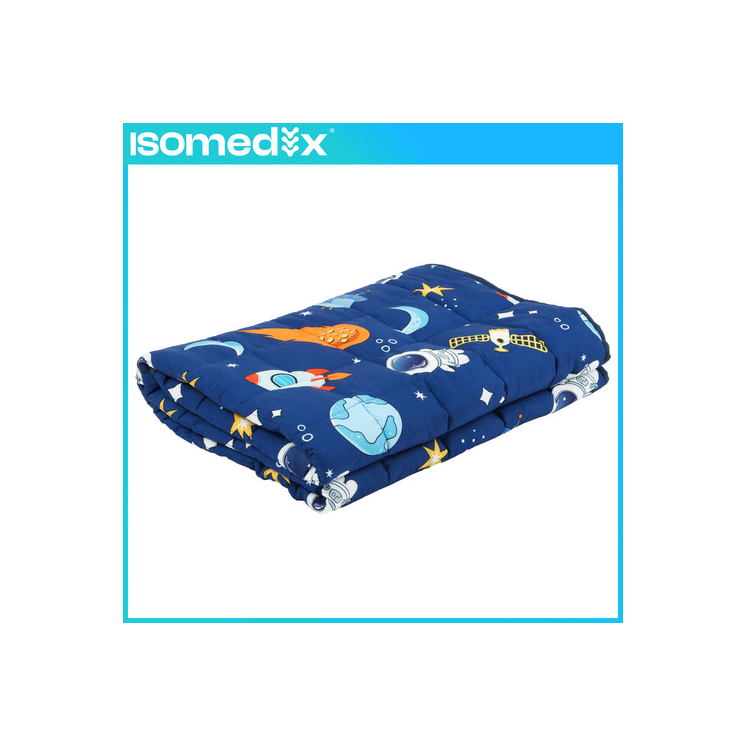 ISOMEDIX senzorická vážená mäkká deka 200 x 150 cm – 4 kg