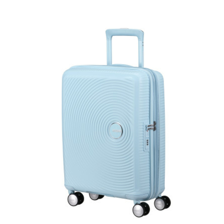 American Tourister Soundbox 55 Bőrönd Pastel Blue