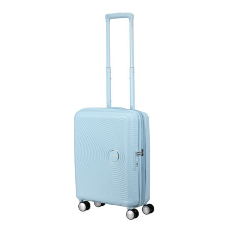 American Tourister Soundbox 55 Bőrönd Pastel Blue