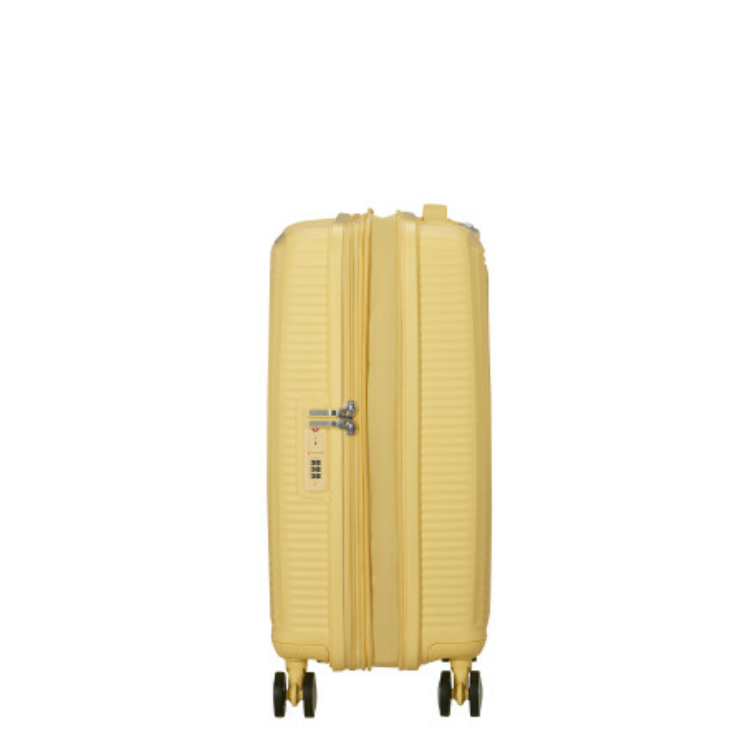 American Tourister Soundbox 55 Bőrönd Pastel Yellow