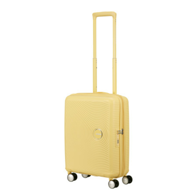American Tourister Soundbox 55 Bőrönd Pastel Yellow