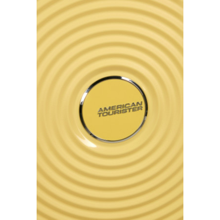 American Tourister Soundbox 55 Bőrönd Pastel Yellow