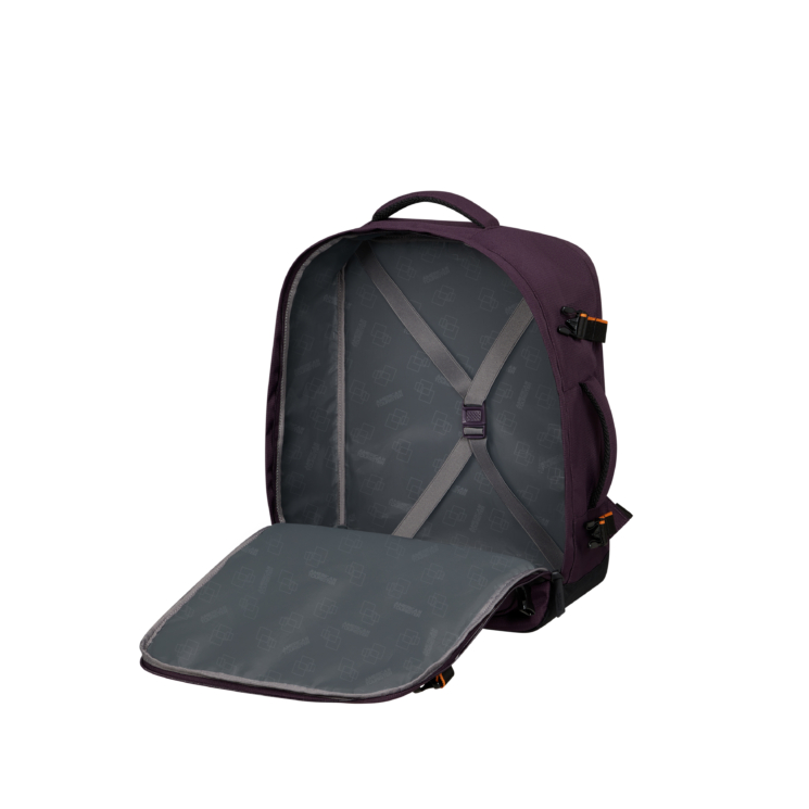 American Tourister 3 funkčný M kabínový batoh Dark Plum