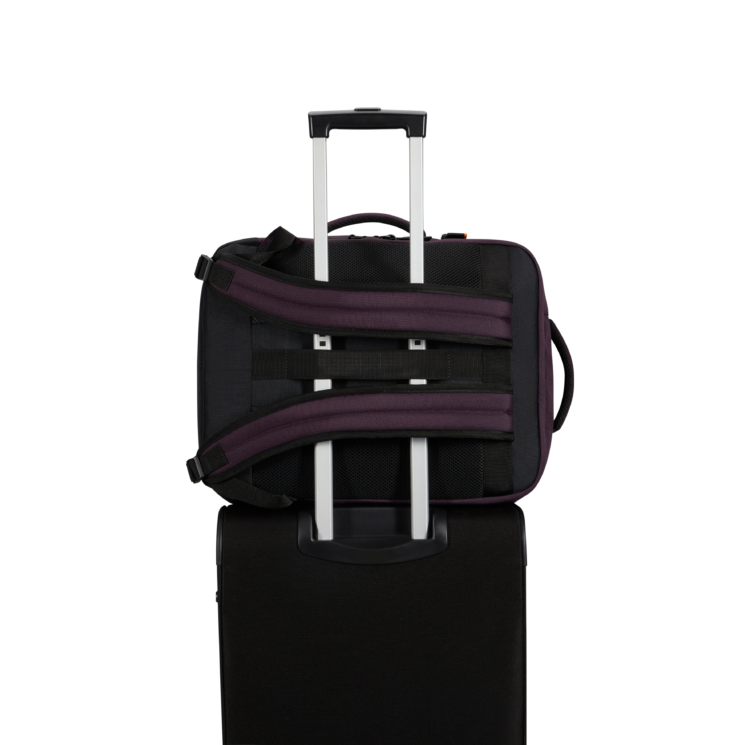 American Tourister 3 funkčný M kabínový batoh Dark Plum