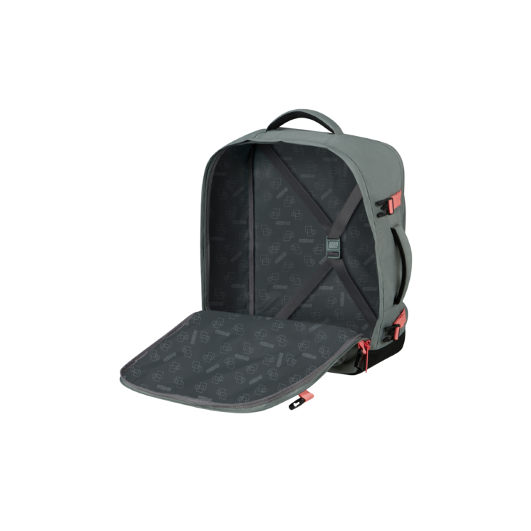 American Tourister 3 funkčný M kabínový batoh Sage/Coral