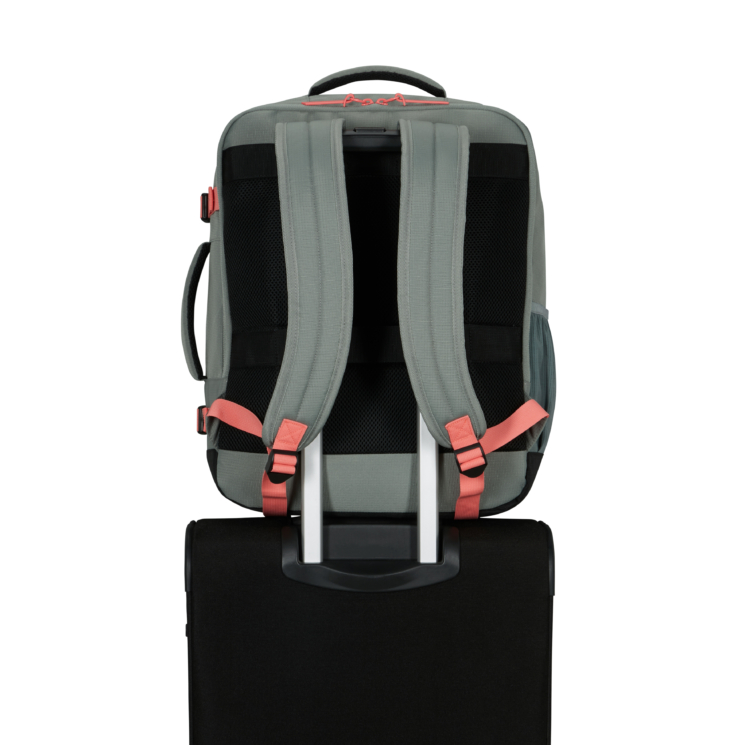 American Tourister 3 funkčný M kabínový batoh Sage/Coral