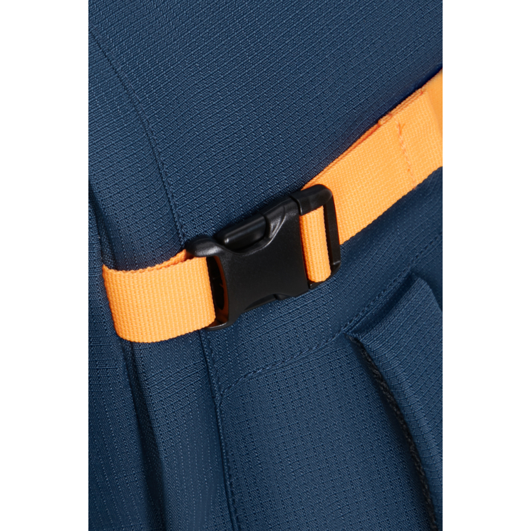 American Tourister 3 funkčný M kabínový batoh Dark Navy/ Radiant Orange