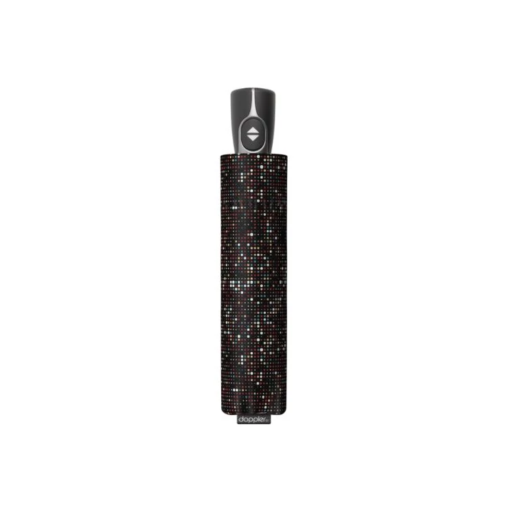  Doppler Fiber Magic Spotlight Black automatický dáždnik pre ženy D-7441465LI01