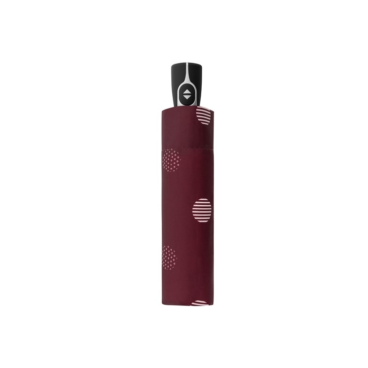 Doppler Fiber Magic Timeless Red Dots automatický dáždnik pre ženy D-7441465T04