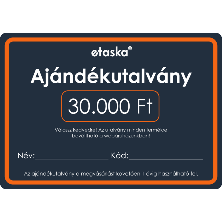 Nákupný poukaz v hodnote 30000 HUF