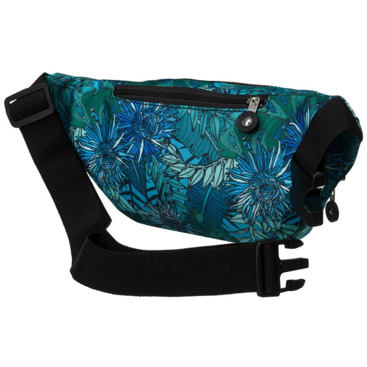 Priestranná dámska taška Fanny Pack s módnym vzorom