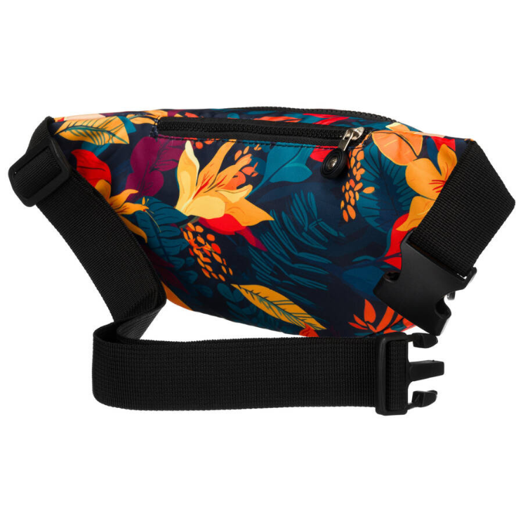 Priestranná dámska taška Fanny Pack s módnym vzorom