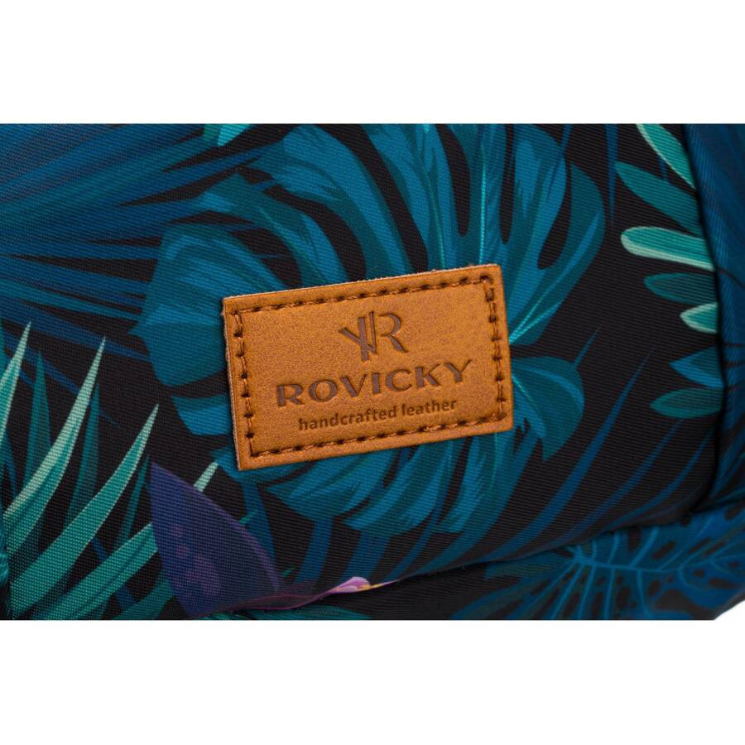 Priestranná dámska taška Fanny Pack s módnym vzorom