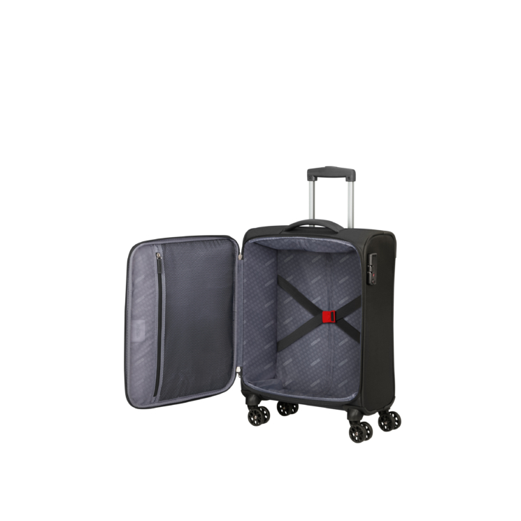 Príručná taška American Tourister Sky Surfer TSA Black 55/20