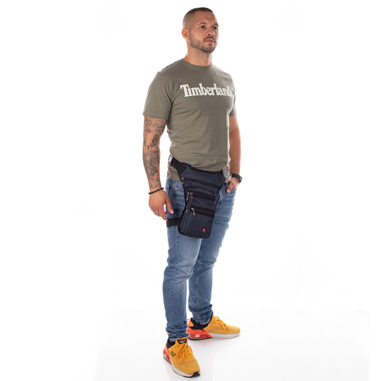 Stehenná taška Adventurer s vreckom na opasok AT5107