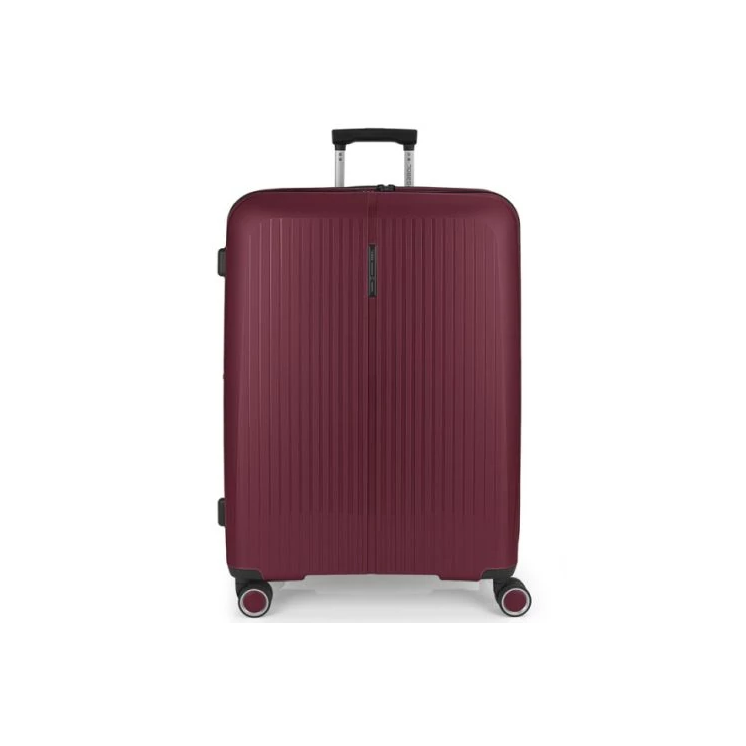 Gabol Brooklyn 4-kolesový rozkladací kufor 75 cm vo vínovej farbe GA-1239L