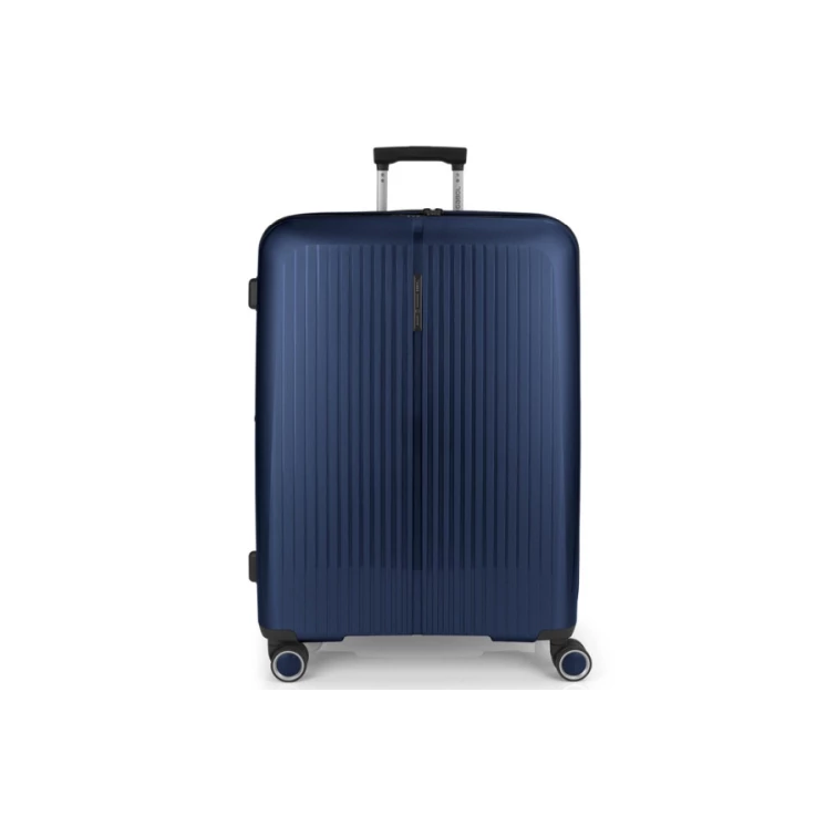 Rozťahovací kufor Gabol Brooklyn na 4 kolieskach v tmavomodrej farbe 75 cm GA-1239L