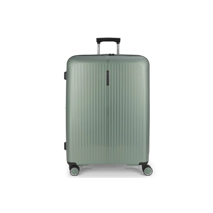 Rozšíriteľný kufor Gabol Brooklyn na 4 kolieskach, svetlozelený, 75 cm GA-1239L