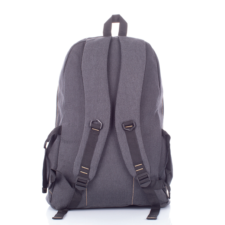 Outdoorový plátenný batoh Black