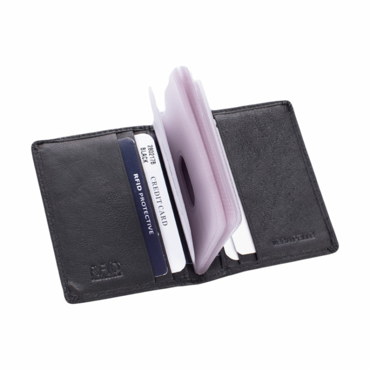 GIULIO COLLECTION puzdro na karty z pravej kože so systémom RFID