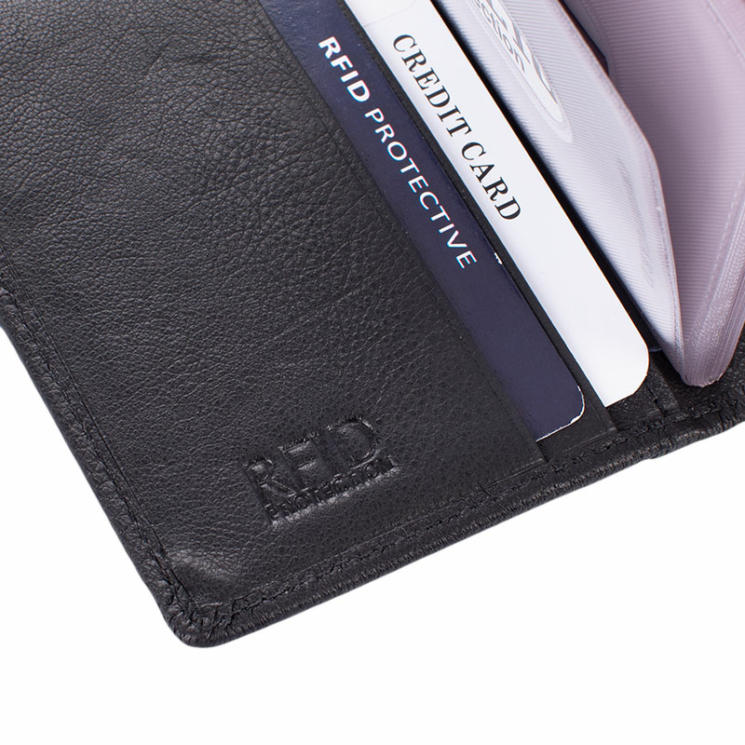 GIULIO COLLECTION puzdro na karty z pravej kože so systémom RFID
