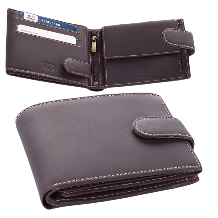 Kožená peňaženka Giulio Buffalo s RFID