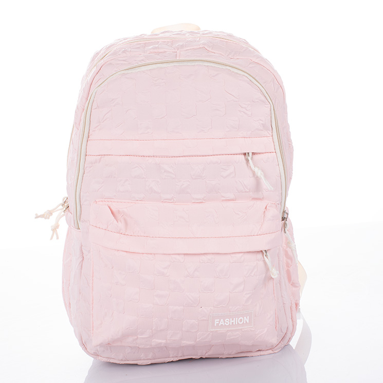 Multifunkčný priestranný batoh WizzAir s rozmermi 40x30x20 cm, v ružovej farbe