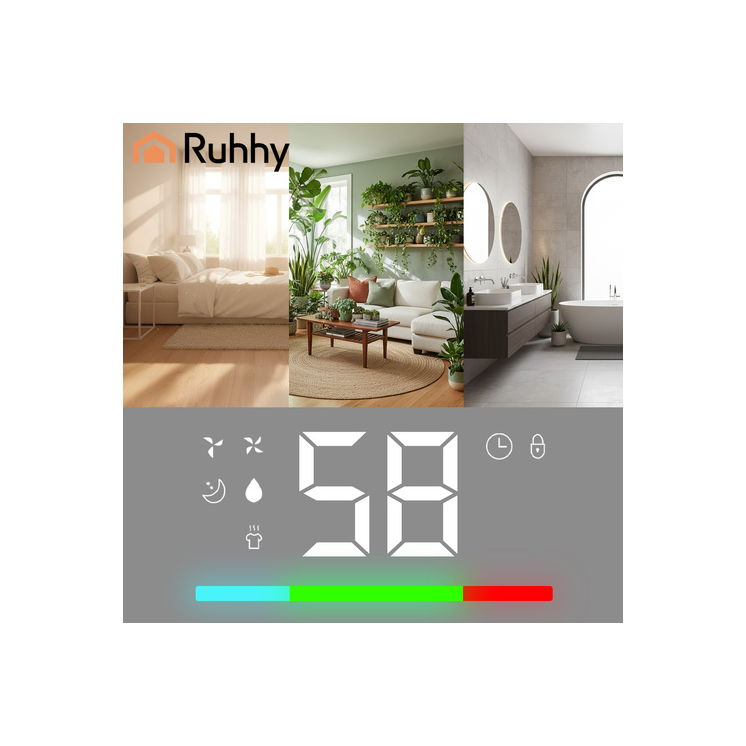 Vysoko výkonný odvlhčovač vzduchu 20 l/24 h odvlhčovač vzduchu s WiFi, 4,3 l nádrž