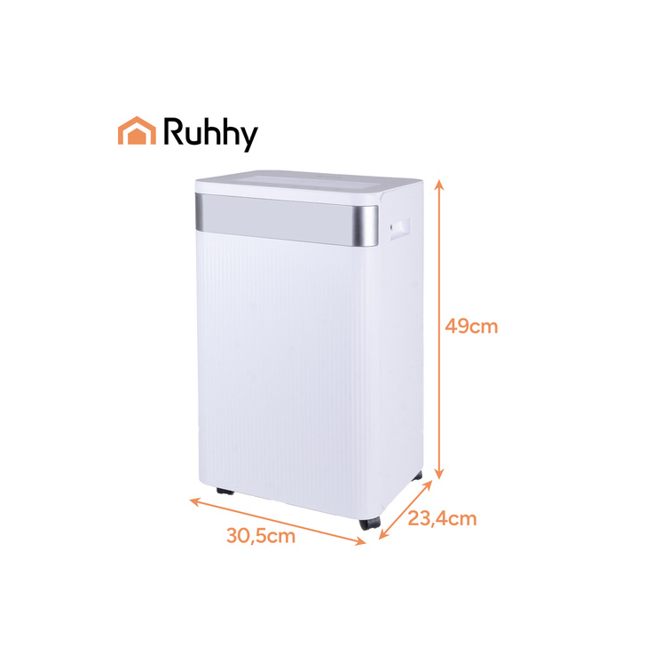 Vysoko výkonný odvlhčovač vzduchu 20 l/24 h odvlhčovač vzduchu s WiFi, 4,3 l nádrž