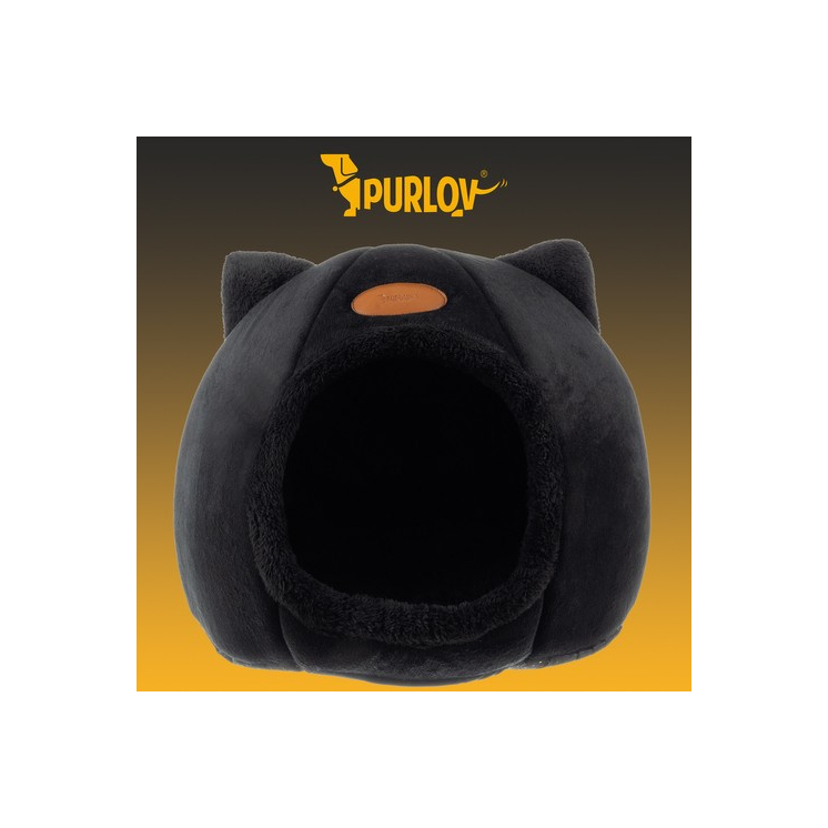 Plyšový pelech pre mačky