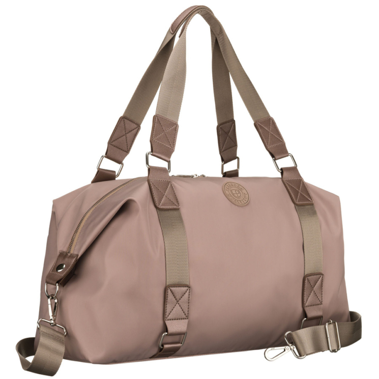 Peterson hnedá polyesterová športová taška na tréning s dlhým popruhom