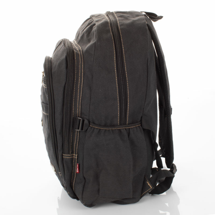 Outdoorový plátenný batoh Black