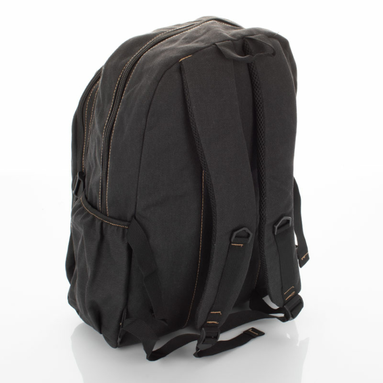 Outdoorový plátenný batoh Black