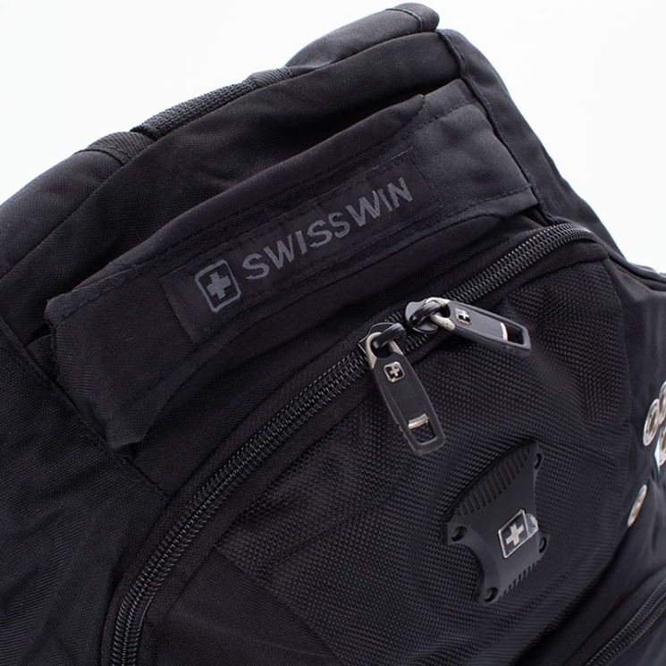 Batoh na notebook Swisswin čierny s ventilačným systémom AIR FLOW