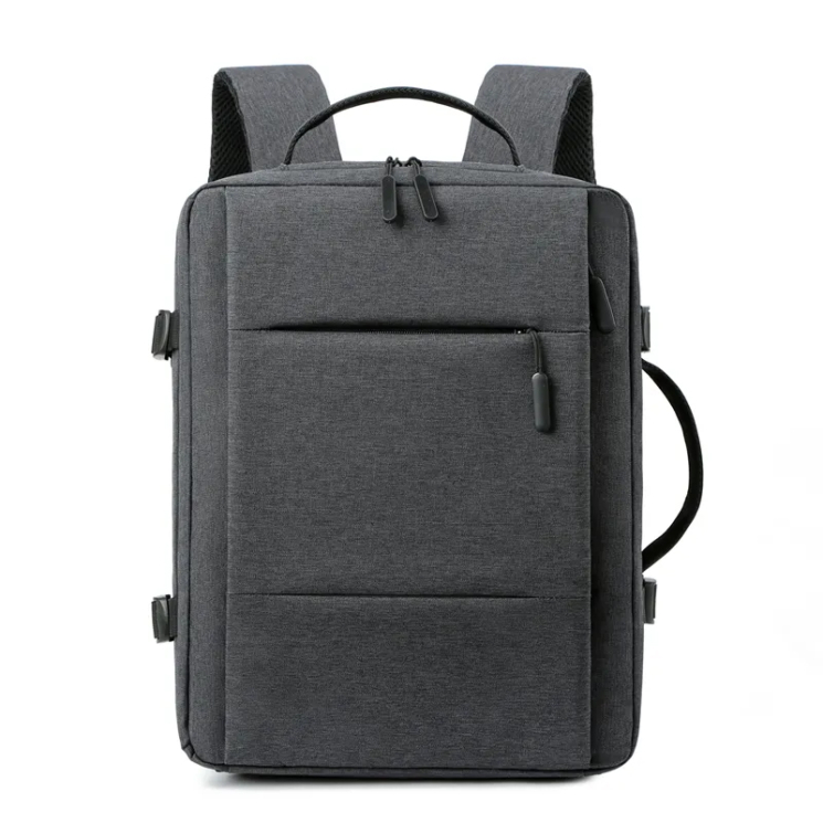 Batoh na notebook WIZZ Deck size s konektorom USB / rozšíriteľný 40x30x20 cm