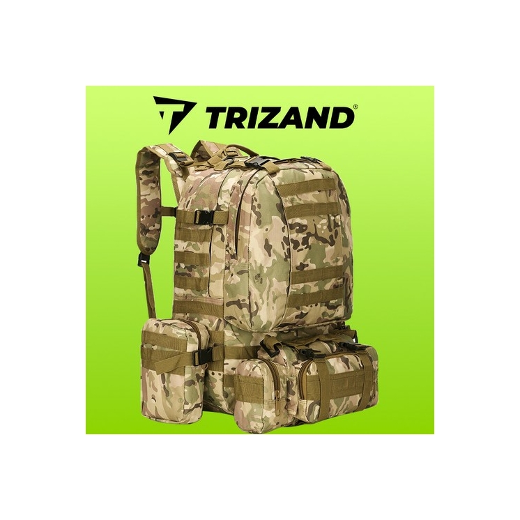 Viacdielny veľký vojenský turistický batoh HQ
