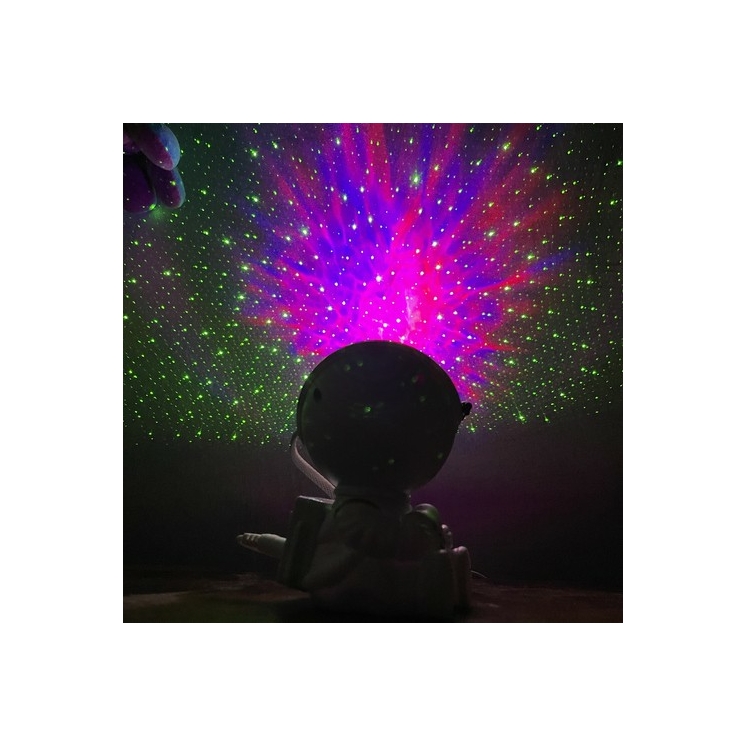 LED hviezdny projektor - Izoxis 24329 Astronaut