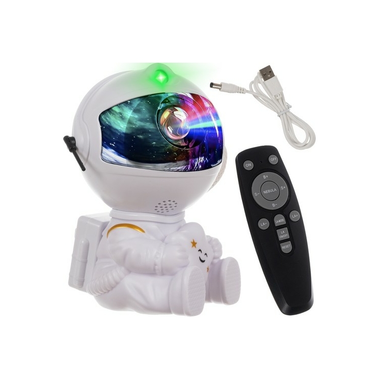 LED hviezdny projektor - Izoxis 24329 Astronaut