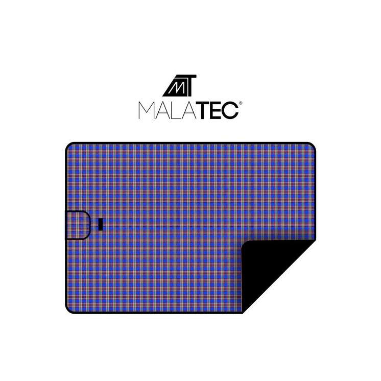 Turistický matrac 145x180 cm basic - modrý