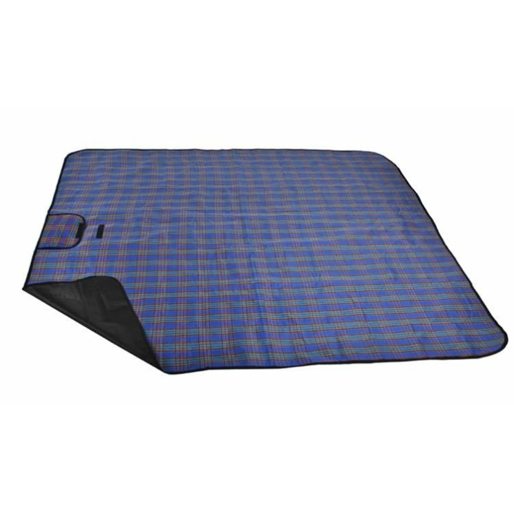 Turistický matrac 145x180 cm basic - modrý