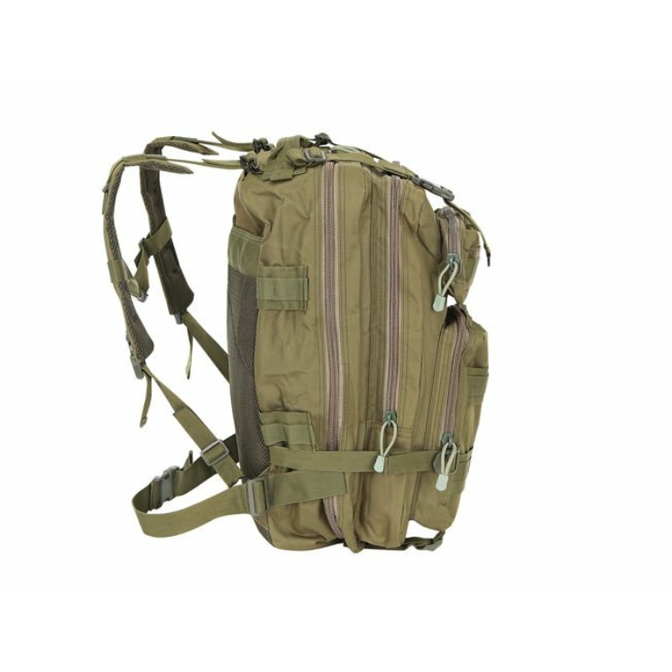 Vojenský turistický batoh v zelenej farbe 35L