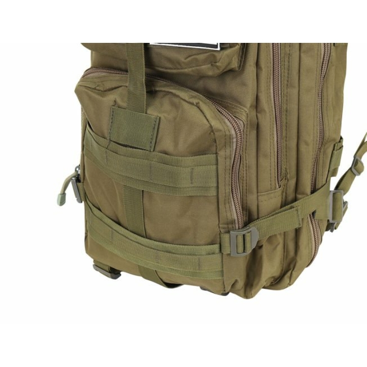 Vojenský turistický batoh v zelenej farbe 35L