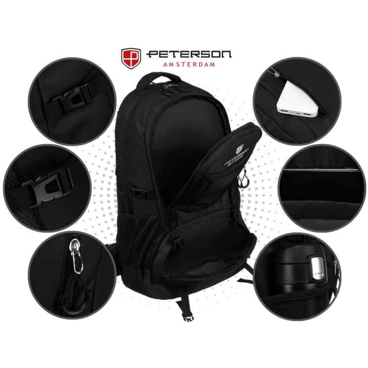 Peterson Priestranný turistický batoh za prijateľnú cenu